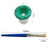 Paint Cups and Painting Brushes 4Pcs Craft Mixing Cup Round Paintbrushes Tool for