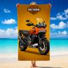 Asciugamano da Spiaggia in Microfibra Quick Dry Harley-Davidson Morbido Assorbente Resistente alla Sabbia per Spiaggia Piscina Viaggio Estate
