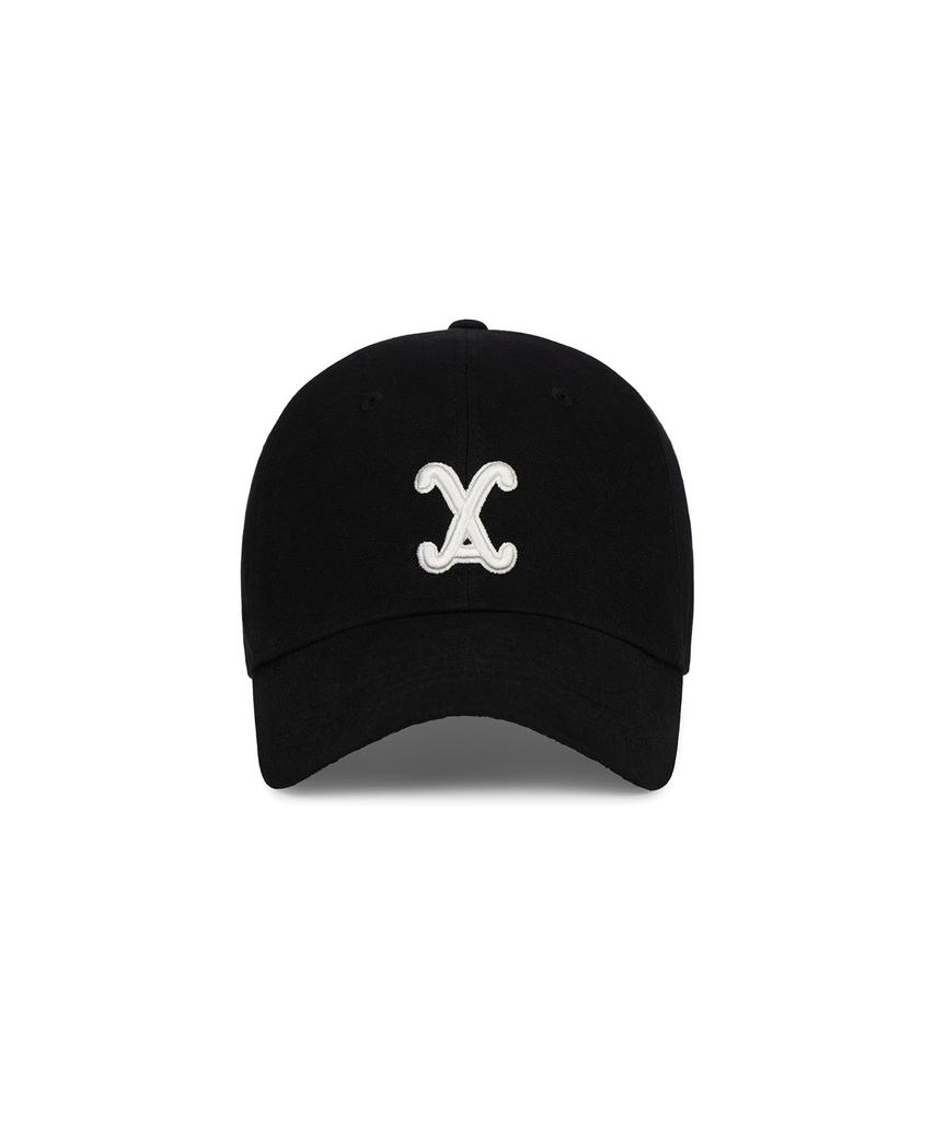 Bajal Va Curved 3D Logo Ball Cap Black