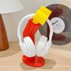 Supporto per Cuffie da Modellismo Appendi Cuffie per Computer Figure Stand Creativo da Scrivania Accessori Scaffale Miniatura Decorazioni Artigianato