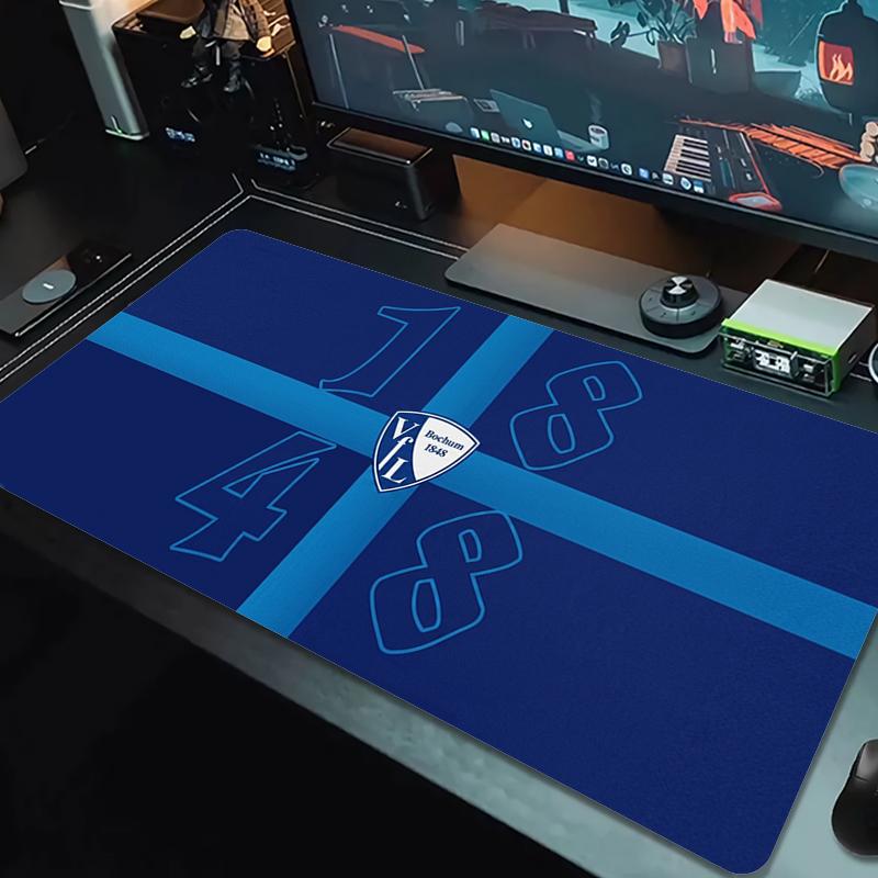 VfL Bochum 1848 Mouse Pad Large Gaming Table Cushion Non-slip Laptop Tablet Big Mousepad XXL Mat Mini PC Playmat With Lock Edge_xia