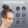 New EMS Bluetooth Sleep Massager Heating Therapy for Insomnia Head Neck Pain Relief Low Frequency Pulse