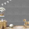 Gray Glitter Wallpaper for Living Room and Bedroom 50x1000