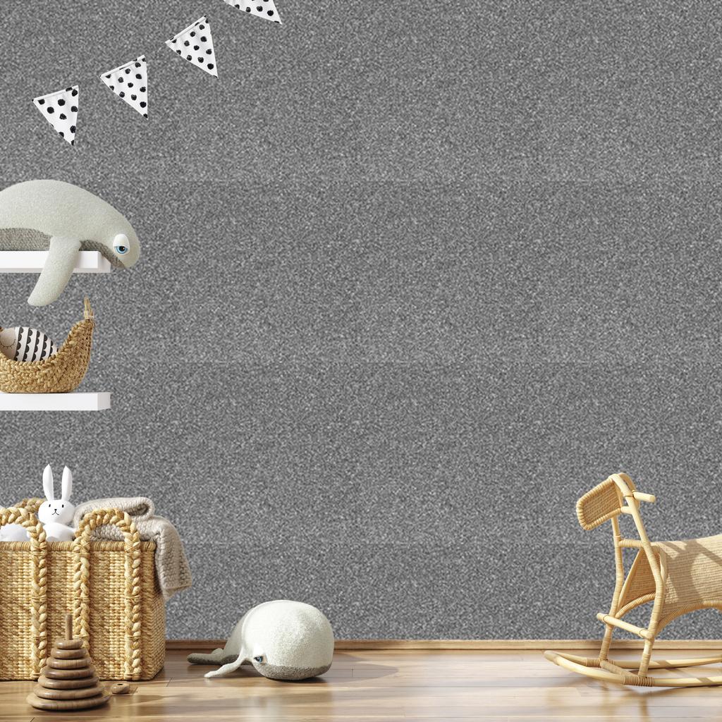 Gray Glitter Wallpaper for Living Room and Bedroom 50x1000