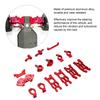 RC Car Steering Group Assembly Set Aluminum Alloy Steering Parts Set for HBX 1Celsius18 18859 18858 18857 18856 RC Car
