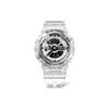 Casio G-Shock 40th Anniversary Clear Remix Dual Display Series 200m Water Resistant Quartz Movement Resin Strap Watch Women watches GMA-S114RX-7AJR