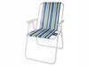 Folding Beach Chair Green Stripes (6)