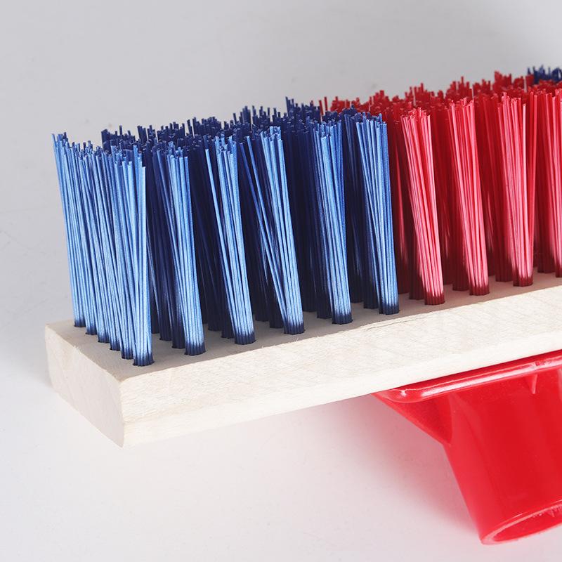 Colored Long Handle Bathroom Floor and Toilet Cleaning Brush