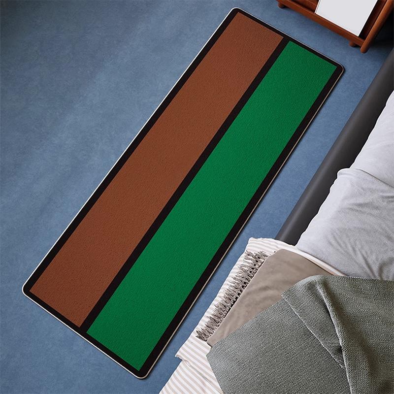 Bedroom Rug Bedside Floor Mat Long Carpet Colorful Memphis-style Carpets Home Decor Rugs Soft and Fluffy Foot Mats