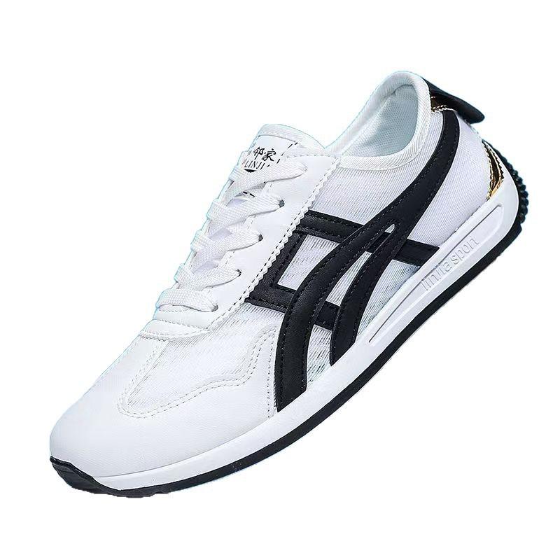 Herresko nye sommer herre pustende mesh tynn såle fritidssko lette sportssko