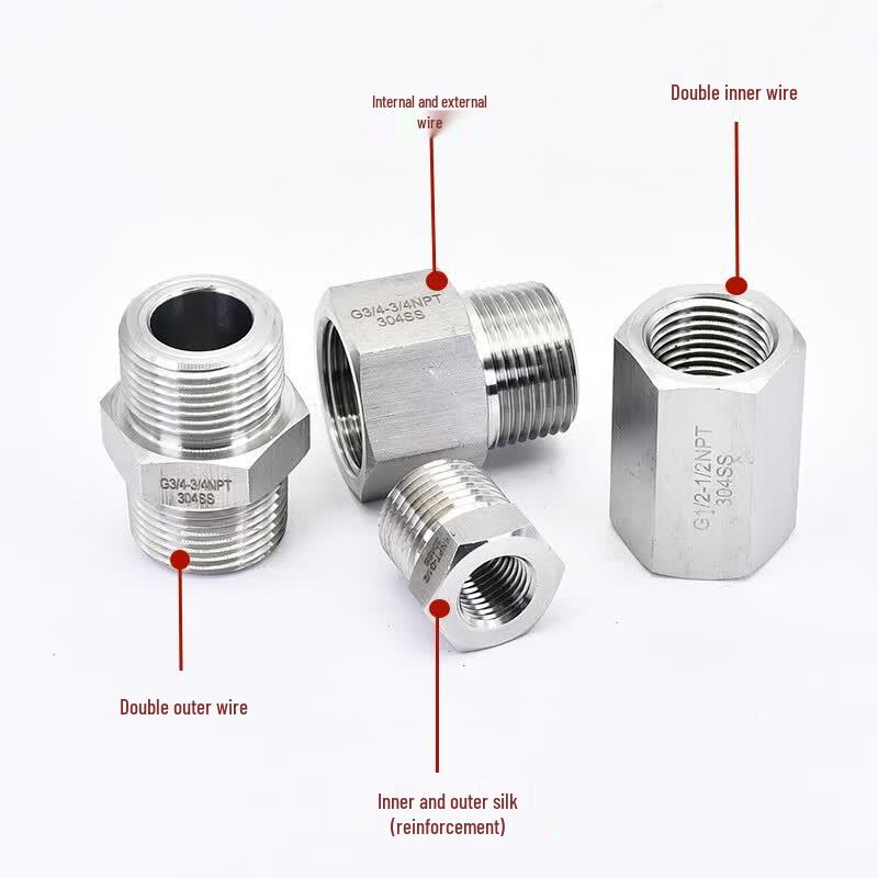 Stainless Steel Threaded Coupling Connector
