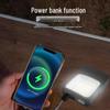 Mini USB Rechargeable LED Solar Floodlight for Outdoor/Indoor Camping & Emergency Lighting