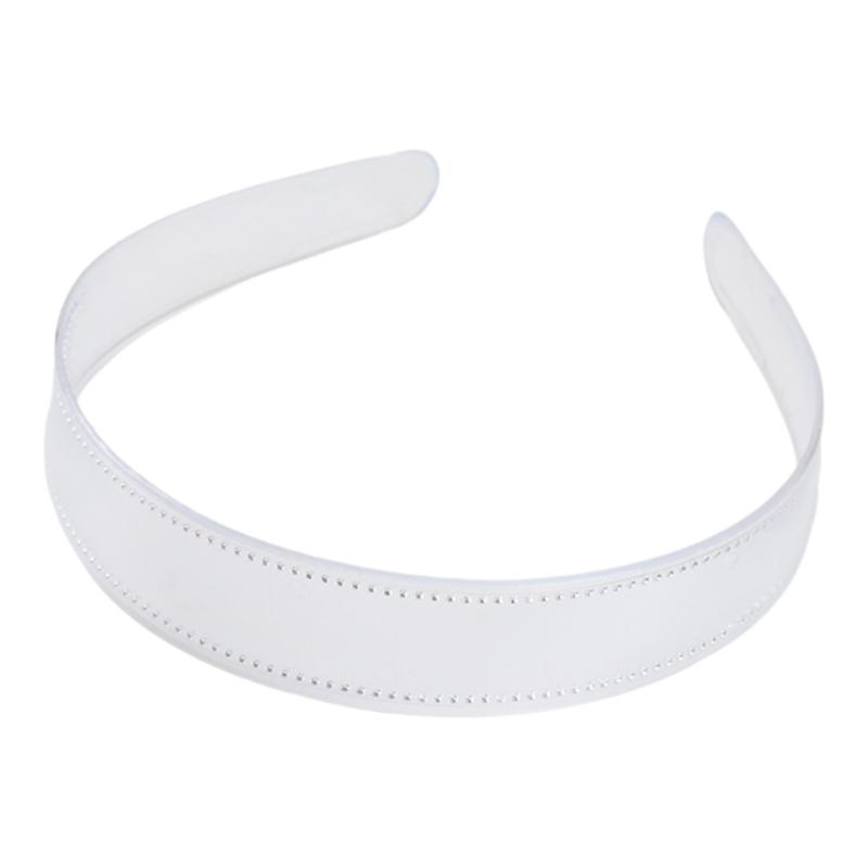 3pcs Toothed Clear Plastic Headbands Non Slip Minimalist Korean Hairband Women Hair Accessories