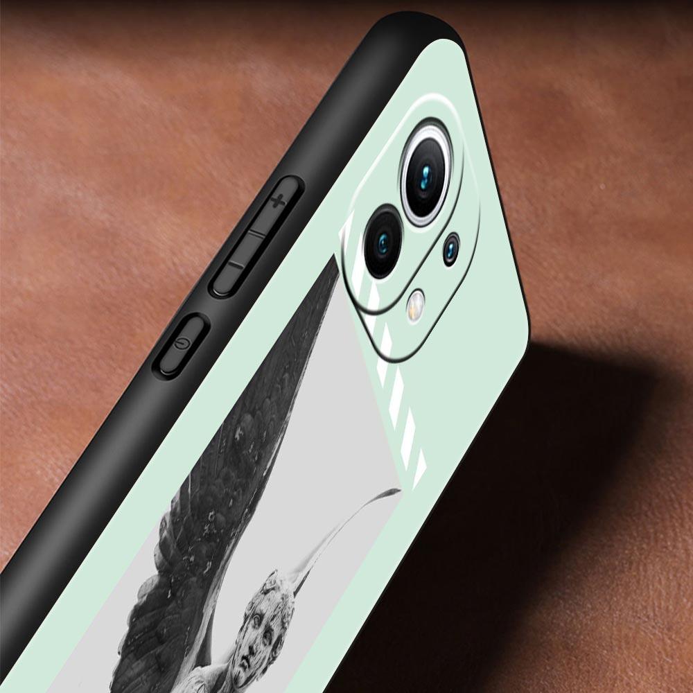 Cartoon Statue Abstract Art Phone Case Cover for Xiaomi Mi 17 Pro Max 15 14 13 12 11 Ultra 15T 14T 13T 12T 11T Pro Lite Soft TPU