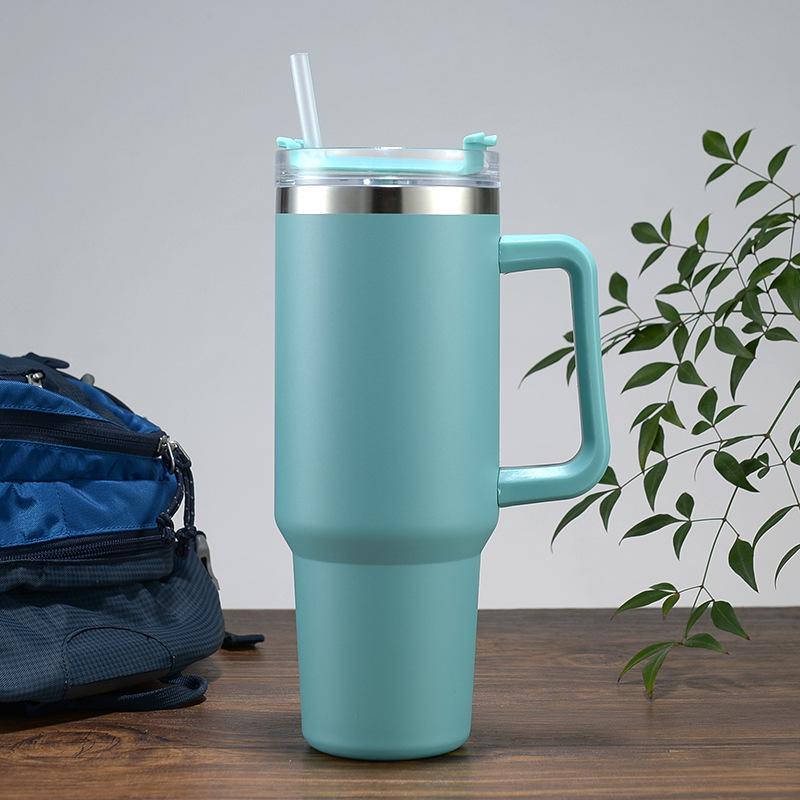40oz Insulated Stainless Steel Car Cup with Handle