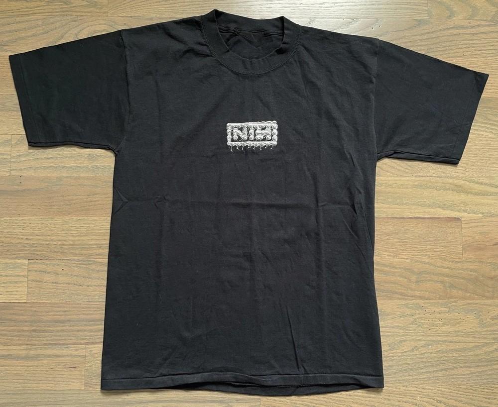 Nine Inch Nails Rare Prototype Shirt J Artist Object Merch Trent Reznor Reprint