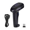 2 In 1 2.4G Wireless Barcode Scanner & USB Wired Barcode Scanner Automatic Handheld 1D Bar  Scanner Reader with