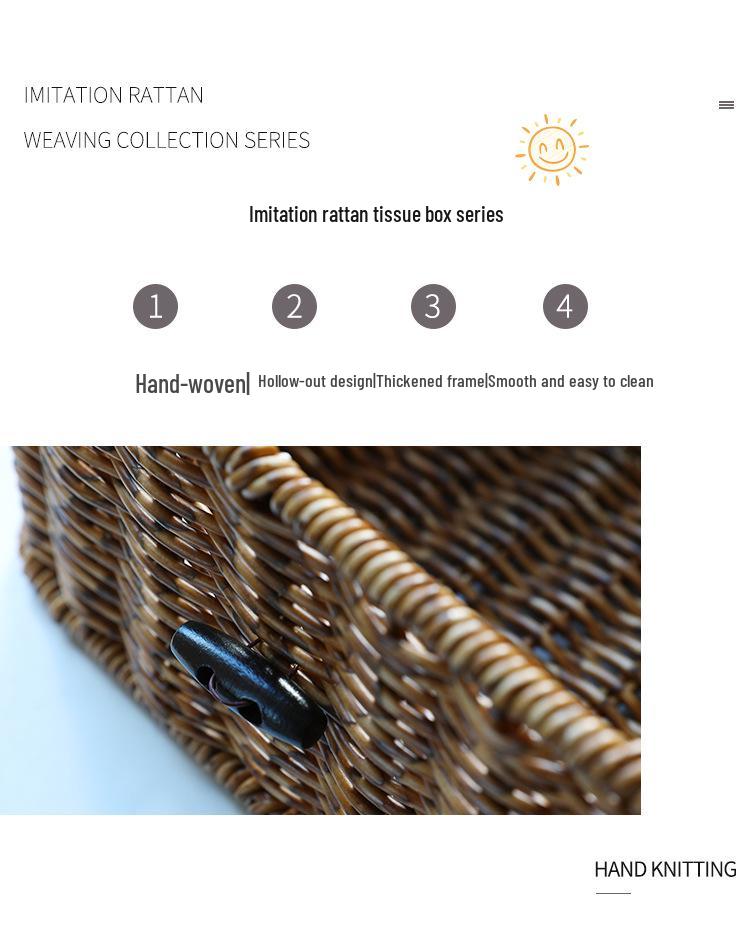 Nordic Style Multifunctional Tissue Box & Remote Control Organizer