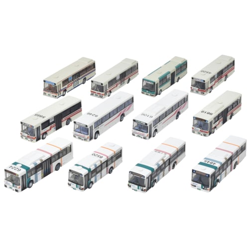 

TOMYTEC The Bus Collection Nishitetsu Bus Special 12-Piece Box Diorama Supplies