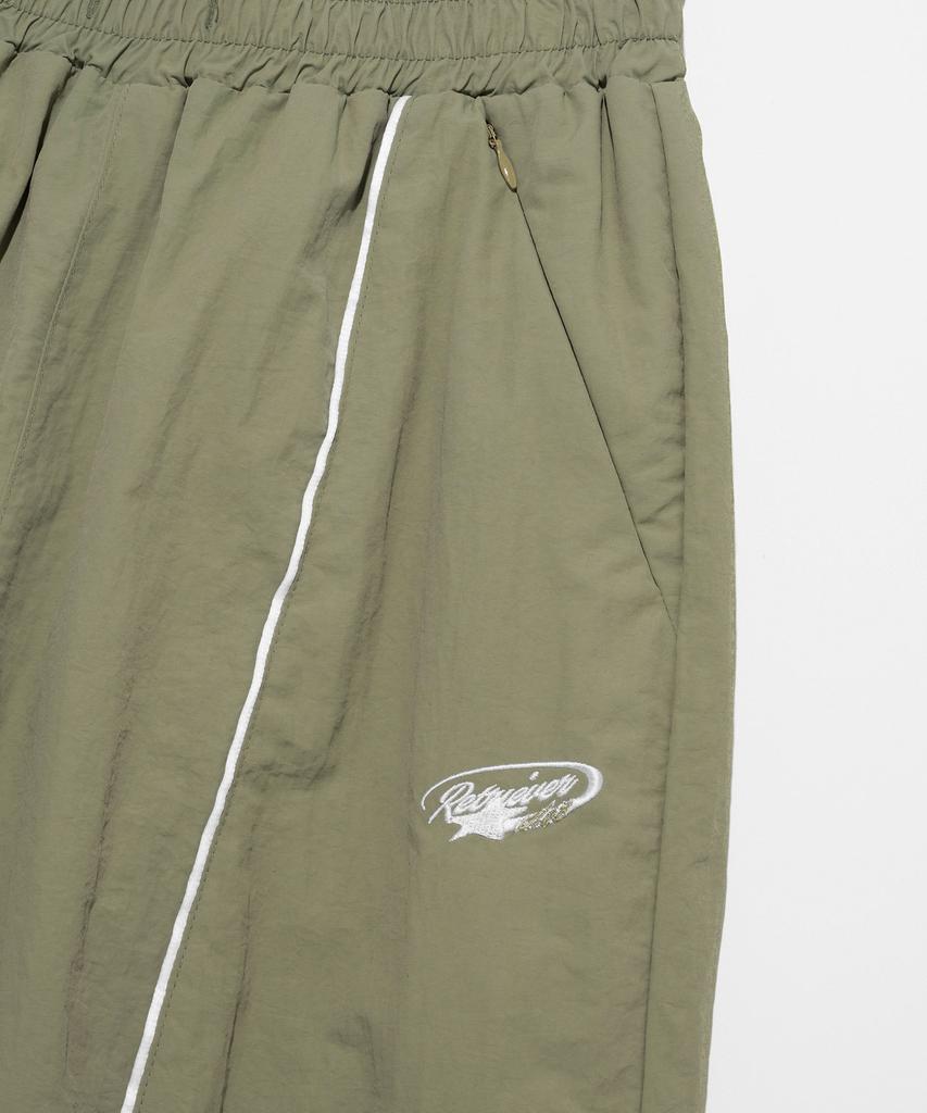 RETRIEVER CLUB White Line Nylon Pants [Light Green]