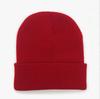 Fashion Men's And Women's Autumn Winter Cute Hat Girls Autumn College Style Warm Solid Color Embroidered Knitted Casual Cap