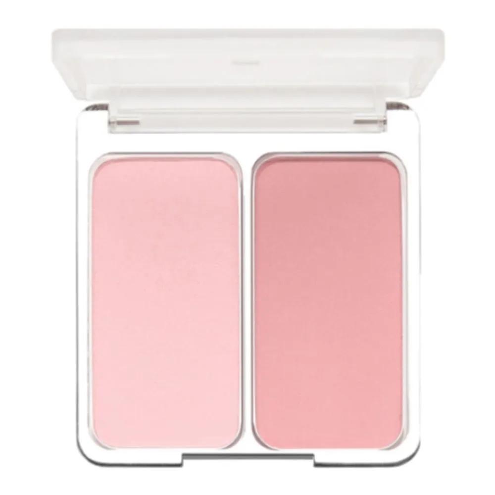 2aN Blusher Dual Cheek Warm Tone Swatch 02 Love Rosy