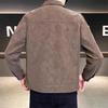 Men's Suede Jacket, Autumn/Winter 2025: High-End Trend, Lapel, Slim-Fit, Stylish and Handsome Design
