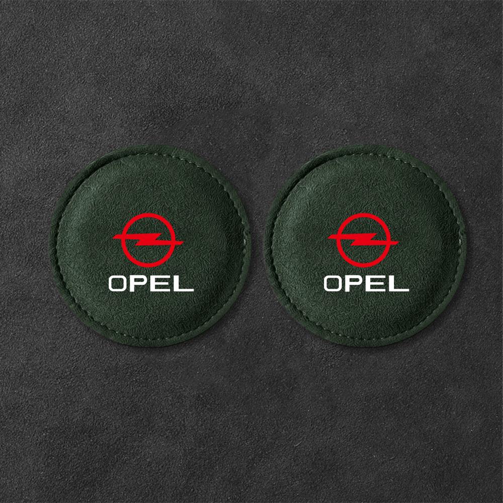 2PCS Car Cup Holder Mat Pad Anti-slip Coaster Auto Interior Accessories For Opel Astra Insignia Mokka Zafira Car Wheel HubcapVDX3