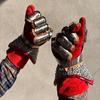 Medieval Steel Gauntlets Armor Knight Finger SCA LARP Gloves Gift
