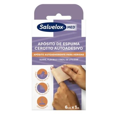 Salvelox Foam Dressing 6cm X 1m