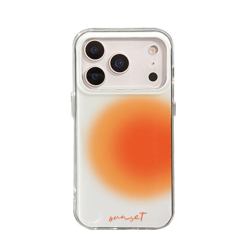 Orangefarbener Farbverlauf Handyhülle für Apple 17, Vivox200 und Huawei Mate70 Pro – Personalisiertes Design