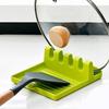 Heat-Resistant Spoon Rest with Lid Holder, Ladle Holder for Spatulas, Ladles, Spoons, and Utensils, Suitable for Kitchen Countertops, Stovetops, and D