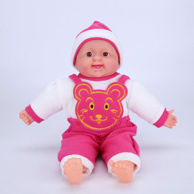 Children's Vinyl Baby Doll Simulation Prop for Nanny Training and Infant Care Education