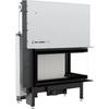 Steel Fireplace KRATKI NADIA Right 14 kW Ø 200 Lift-up
