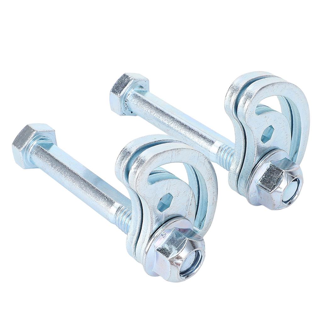 2 Sätze Sturzschrauben-Kit + 1,5 Grad verstellbare obere Querlenker-Sturzschrauben Ersatz für 1500 1999 2016 2WD