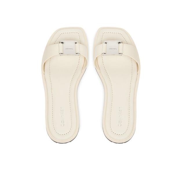 Шлёпанцы Calvin Klein Flat Slide W/Ck Hw Big - Lth