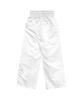 Teulimingbeodeu Round Rivet Nylon Set-Up Pants [ White ]