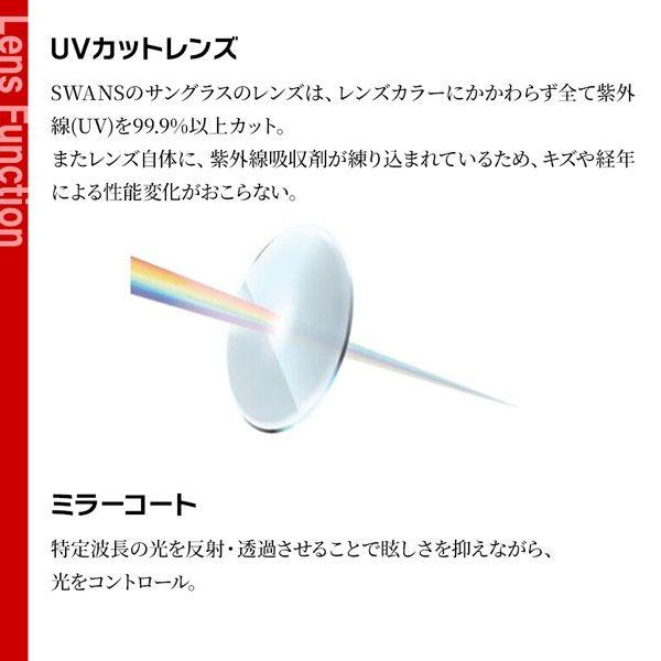 Used SWANS Sunglasses FO-3518 CSK FACEONE ULTRA LENS for BALL SPORTS Model Red Shadow Mirror x ULTRA Straight Smoke