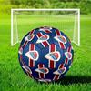Bojcin Badge Celebration Size 5 Soccer Ball, Suitable for Training and Matches, High-Elasticity, Wear-Resistant Material Gift for Fan