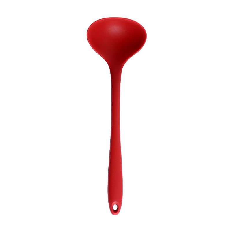 5-Piece Non-Stick Silicone Cookware Set: Spatula & Spoon Kitchen Utensils