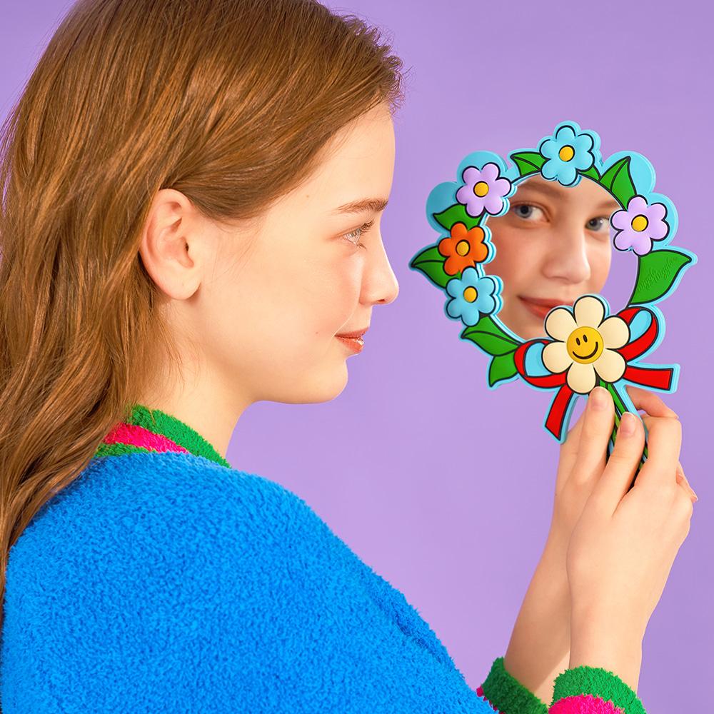 Wiggle Wiggle Big Size Hand Mirror – Blooming