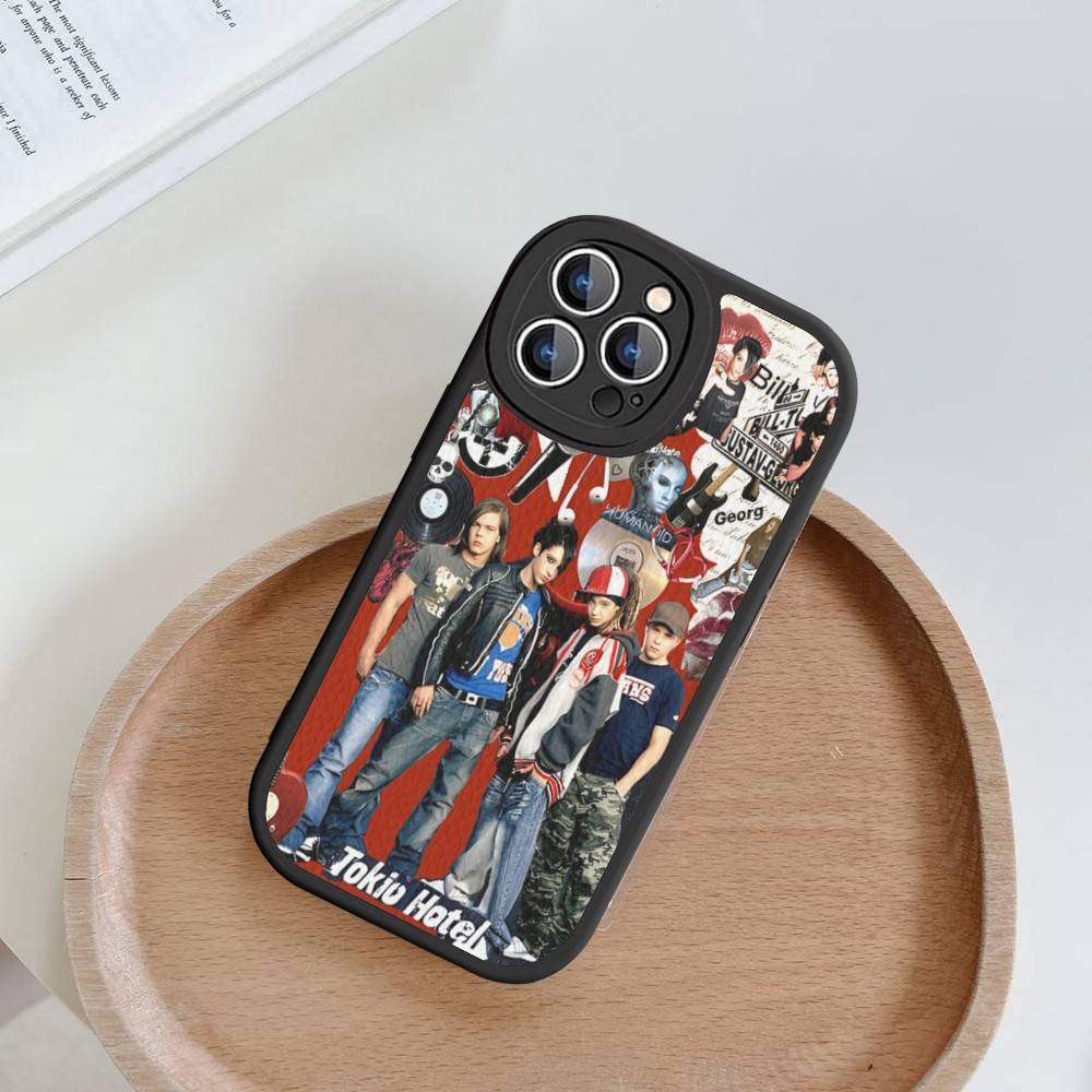 Tom Bill Kaulitz T-Tokio-H-HotelS Phone Case Hard Leather For iPhone 16 15 14 13 12 Mini 11 14 Pro Max Xs X Xr 7 8 Plus Fundas