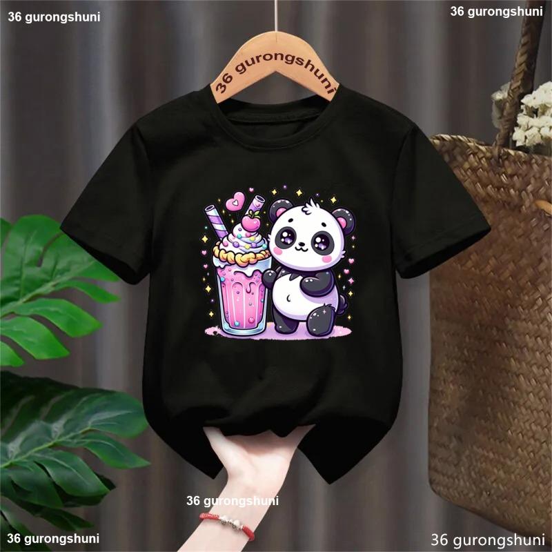 Summer Spring Kids I Hate Morning Cat Printed T Shirts Kids Children's T-shirt