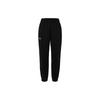 Under Armour Hooded Zip-Up Solid Color Long Sleeve Mid-Waist Elastic Pants Casual Sports Set Unisex sets Black 24600705-001+23600401-001