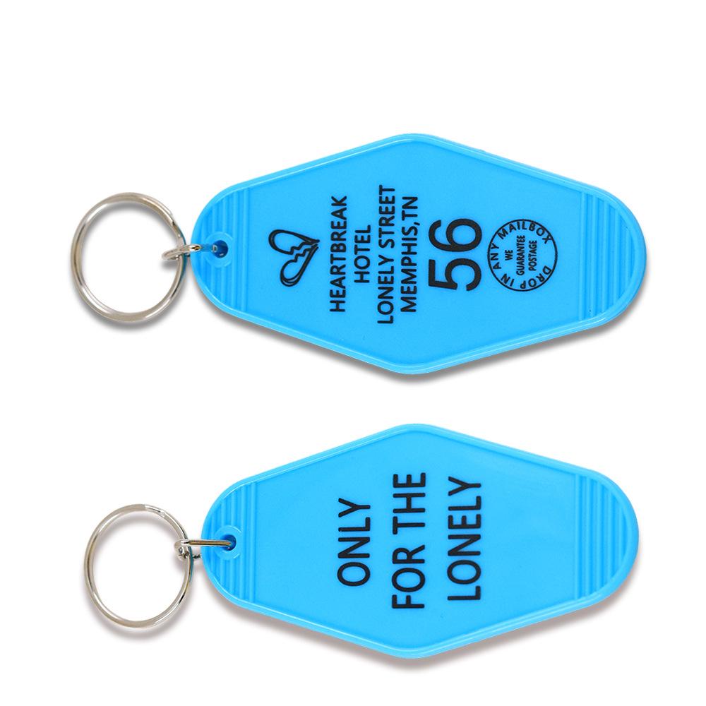 

Unisex Hotel Room Key Card Keychain Pendant