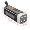 Portable DAB FM Radio Solar Hand Crank Radio with Flashlight Bluetooth Speaker Rechargeable Emergency Weather Survival Radio
