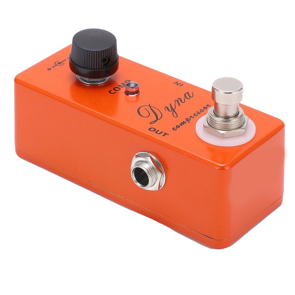 Guitar Effect Pedal Compressor MXR True Bypass Portable Adjustable Instrument Accessory