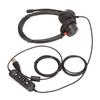 Office Headset Dual Ear ENC Active Noise Reduction Volume Adjustable Mute Control USB Plug