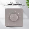 50W Wall Mount Volume Control, 5 Gears Tuning Knob, Grey