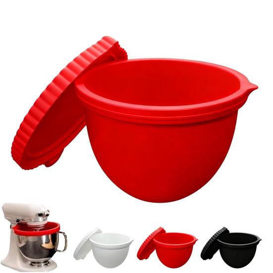 Silicone Liners for Kitchenaid 5 Qt Mixers Heat-Resistant Bowl Insert Reusable Blender Replacement Bowl Versatile Baking Cooking Accessory